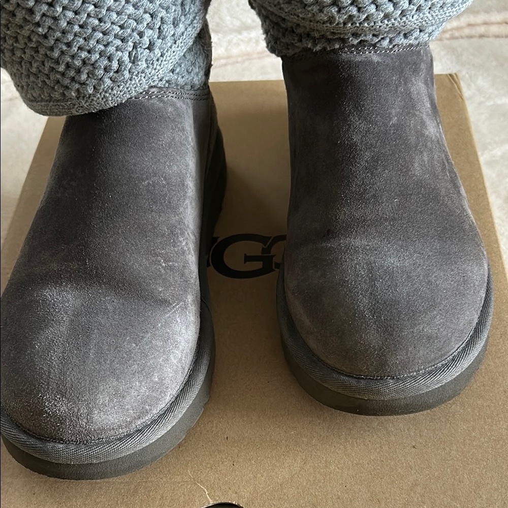 UGG Shaina Knit Cuff Boots - Picture 8 of 10